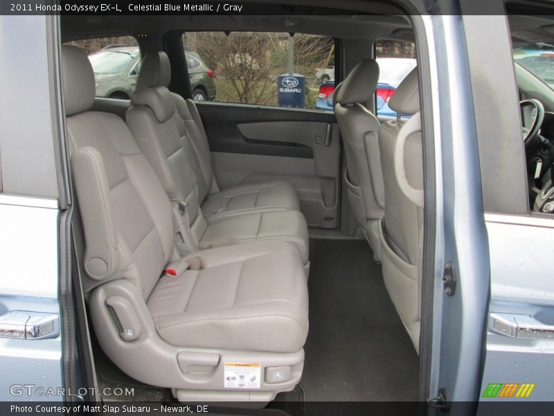 Celestial Blue Metallic / Gray 2011 Honda Odyssey EX-L