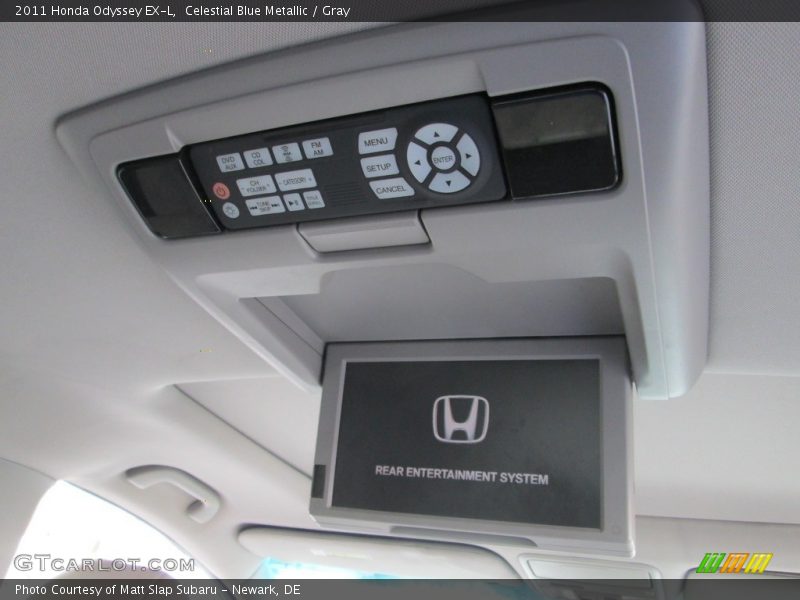 Celestial Blue Metallic / Gray 2011 Honda Odyssey EX-L