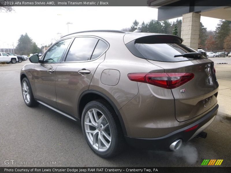 Imola Titanium Metallic / Black 2019 Alfa Romeo Stelvio AWD