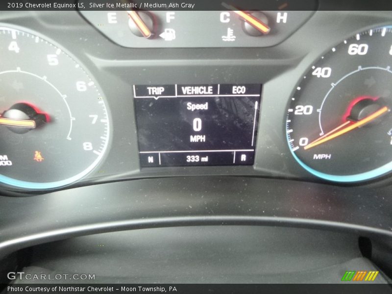 Silver Ice Metallic / Medium Ash Gray 2019 Chevrolet Equinox LS