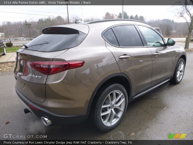 Imola Titanium Metallic / Black 2019 Alfa Romeo Stelvio AWD