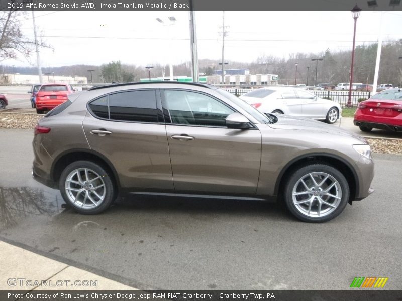 Imola Titanium Metallic / Black 2019 Alfa Romeo Stelvio AWD