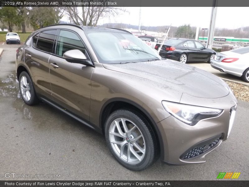 Imola Titanium Metallic / Black 2019 Alfa Romeo Stelvio AWD
