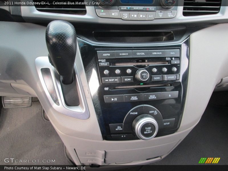 Celestial Blue Metallic / Gray 2011 Honda Odyssey EX-L