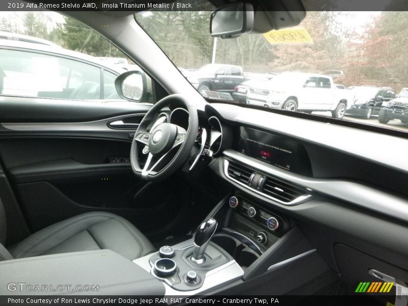 Imola Titanium Metallic / Black 2019 Alfa Romeo Stelvio AWD