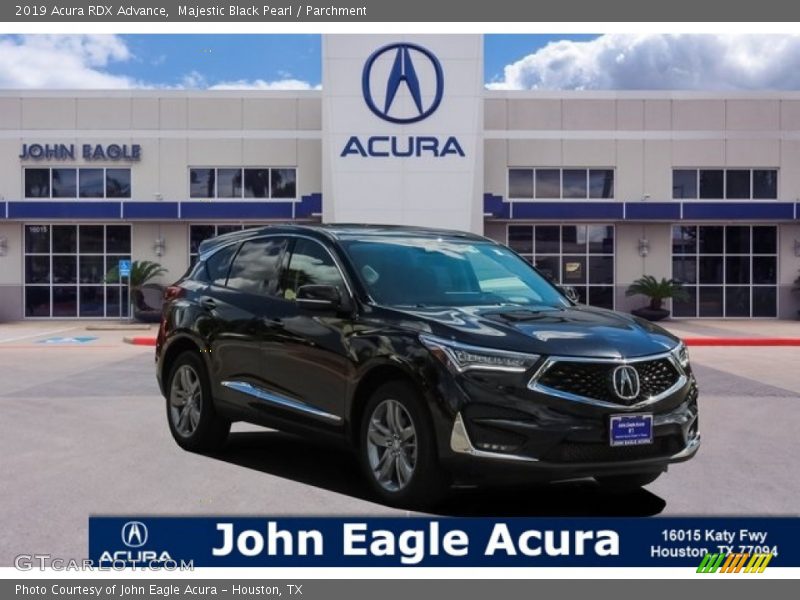 Majestic Black Pearl / Parchment 2019 Acura RDX Advance