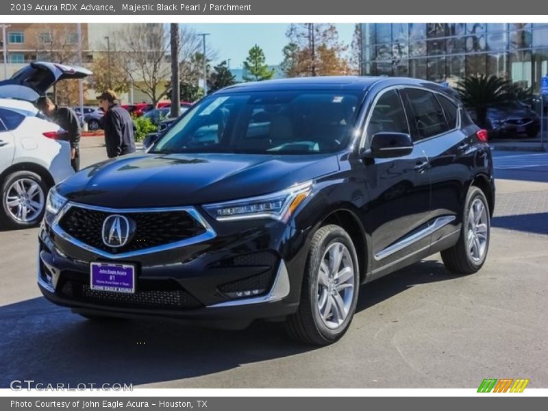 Majestic Black Pearl / Parchment 2019 Acura RDX Advance