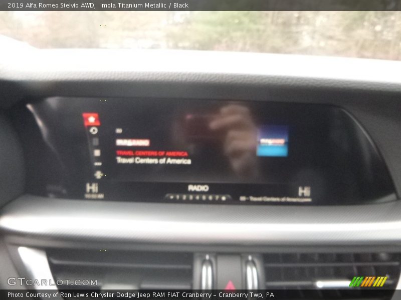 Imola Titanium Metallic / Black 2019 Alfa Romeo Stelvio AWD