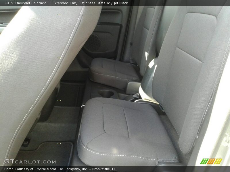 Satin Steel Metallic / Jet Black 2019 Chevrolet Colorado LT Extended Cab