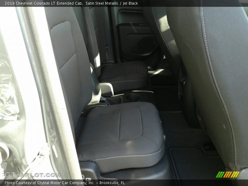 Satin Steel Metallic / Jet Black 2019 Chevrolet Colorado LT Extended Cab