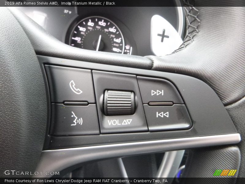 Imola Titanium Metallic / Black 2019 Alfa Romeo Stelvio AWD