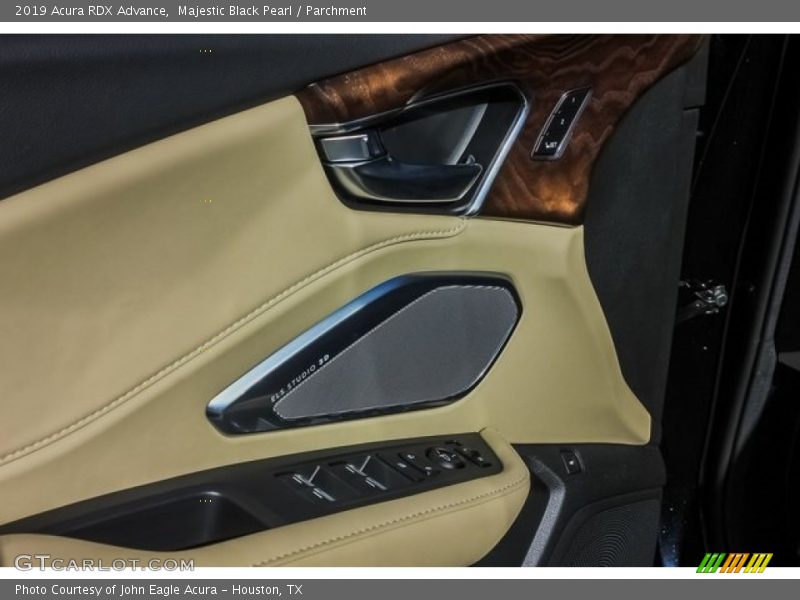 Majestic Black Pearl / Parchment 2019 Acura RDX Advance