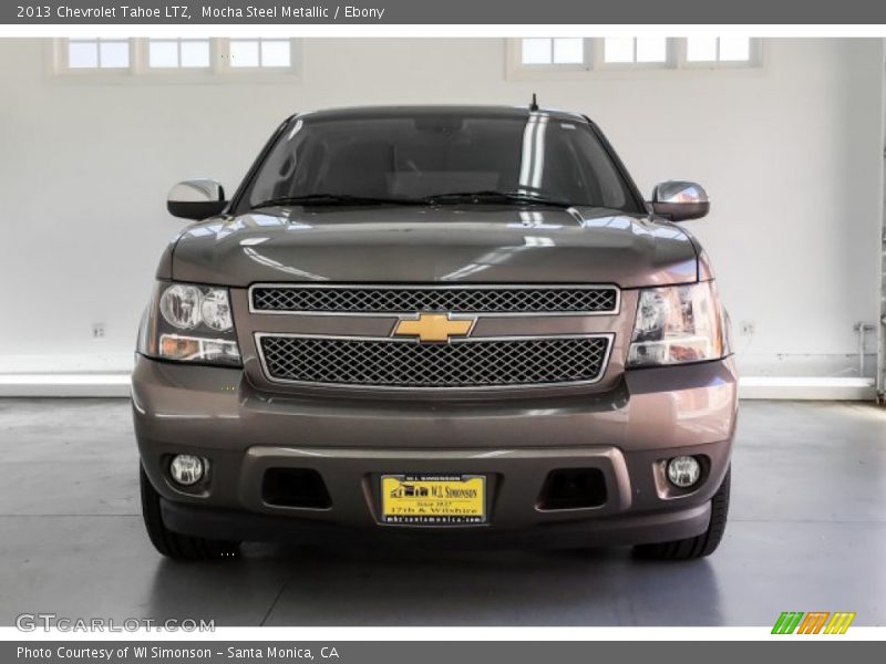 Mocha Steel Metallic / Ebony 2013 Chevrolet Tahoe LTZ