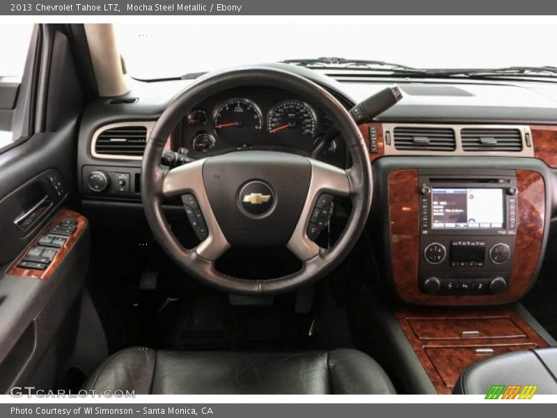 Mocha Steel Metallic / Ebony 2013 Chevrolet Tahoe LTZ