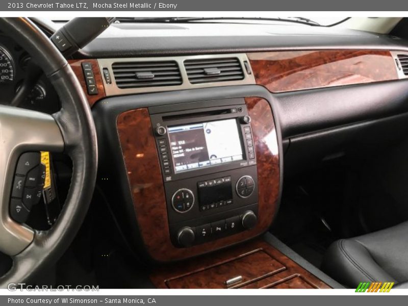 Mocha Steel Metallic / Ebony 2013 Chevrolet Tahoe LTZ