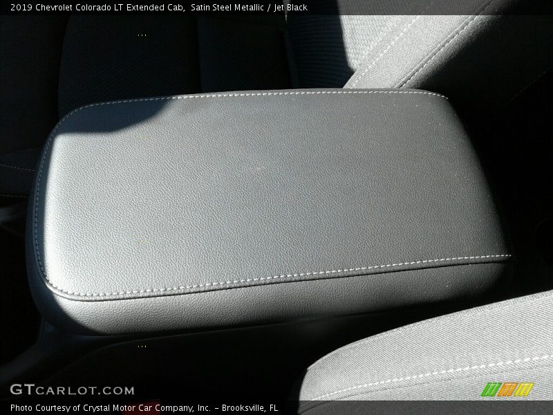 Satin Steel Metallic / Jet Black 2019 Chevrolet Colorado LT Extended Cab