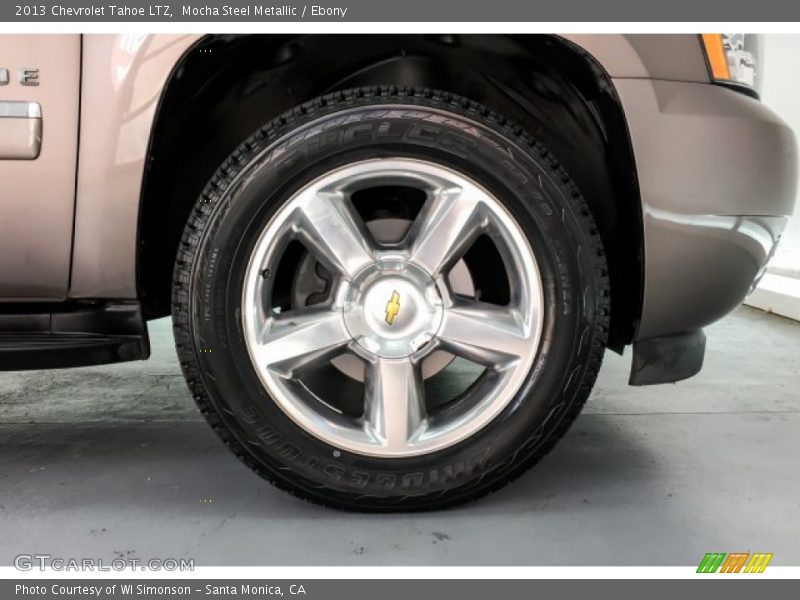 Mocha Steel Metallic / Ebony 2013 Chevrolet Tahoe LTZ
