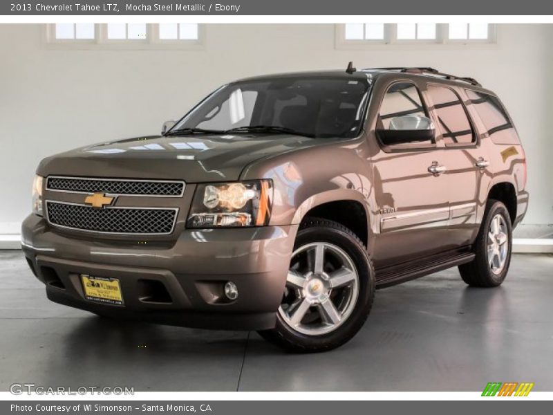Mocha Steel Metallic / Ebony 2013 Chevrolet Tahoe LTZ