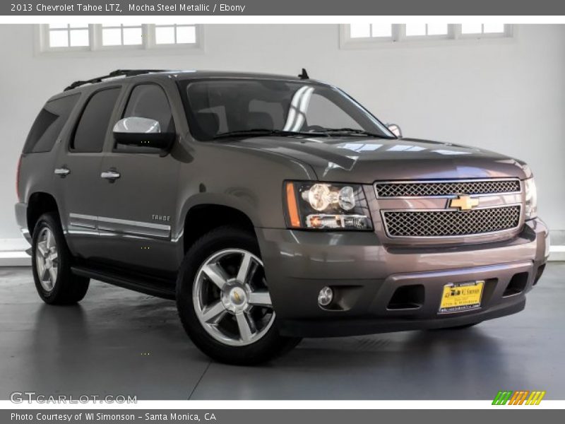 Mocha Steel Metallic / Ebony 2013 Chevrolet Tahoe LTZ