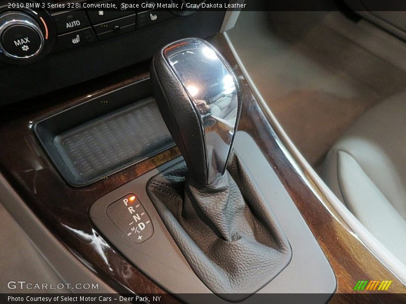 Space Gray Metallic / Gray Dakota Leather 2010 BMW 3 Series 328i Convertible