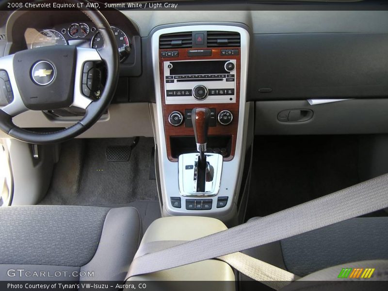 Summit White / Light Gray 2008 Chevrolet Equinox LT AWD