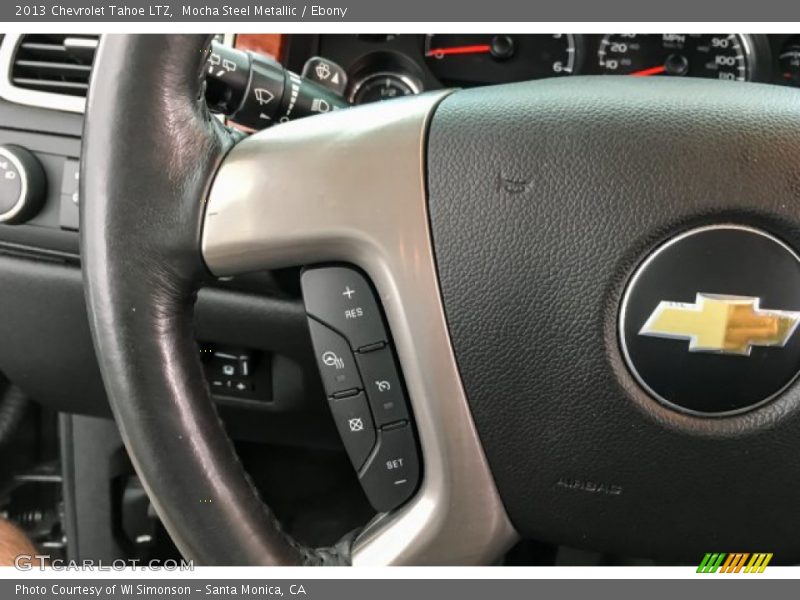 Mocha Steel Metallic / Ebony 2013 Chevrolet Tahoe LTZ