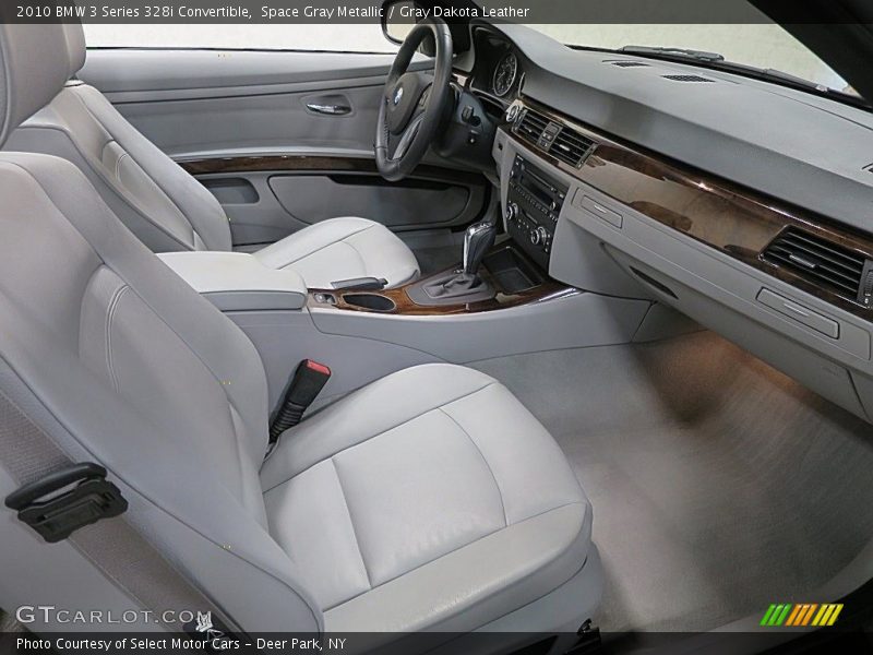 Space Gray Metallic / Gray Dakota Leather 2010 BMW 3 Series 328i Convertible