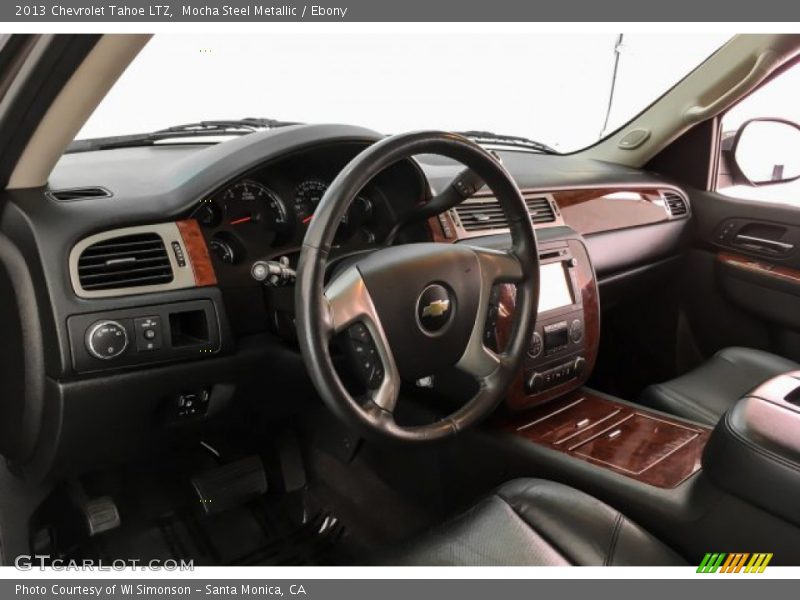 Mocha Steel Metallic / Ebony 2013 Chevrolet Tahoe LTZ