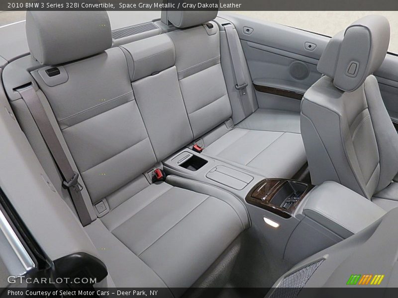 Space Gray Metallic / Gray Dakota Leather 2010 BMW 3 Series 328i Convertible