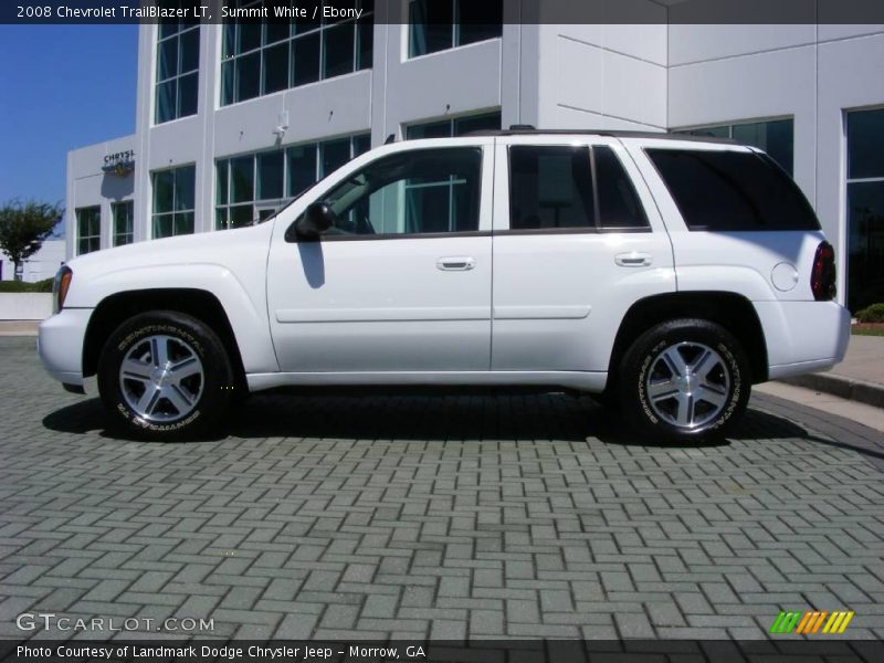 Summit White / Ebony 2008 Chevrolet TrailBlazer LT