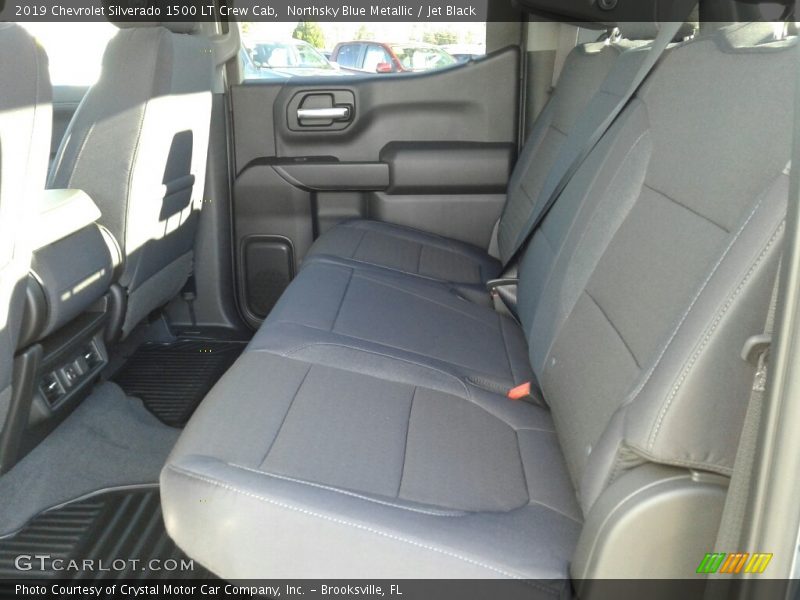 Northsky Blue Metallic / Jet Black 2019 Chevrolet Silverado 1500 LT Crew Cab