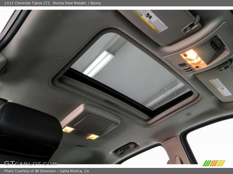 Mocha Steel Metallic / Ebony 2013 Chevrolet Tahoe LTZ