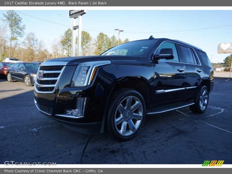 Black Raven / Jet Black 2017 Cadillac Escalade Luxury 4WD