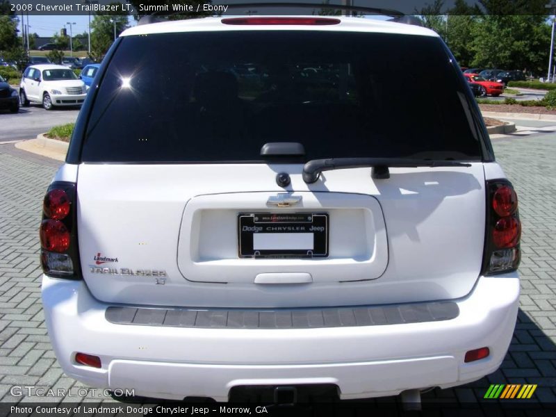 Summit White / Ebony 2008 Chevrolet TrailBlazer LT