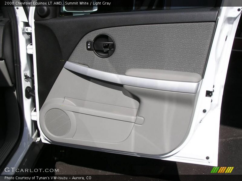 Summit White / Light Gray 2008 Chevrolet Equinox LT AWD