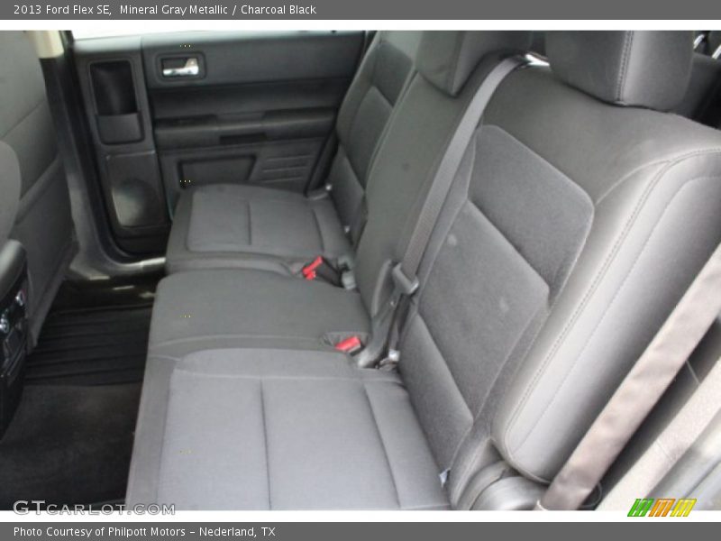 Mineral Gray Metallic / Charcoal Black 2013 Ford Flex SE