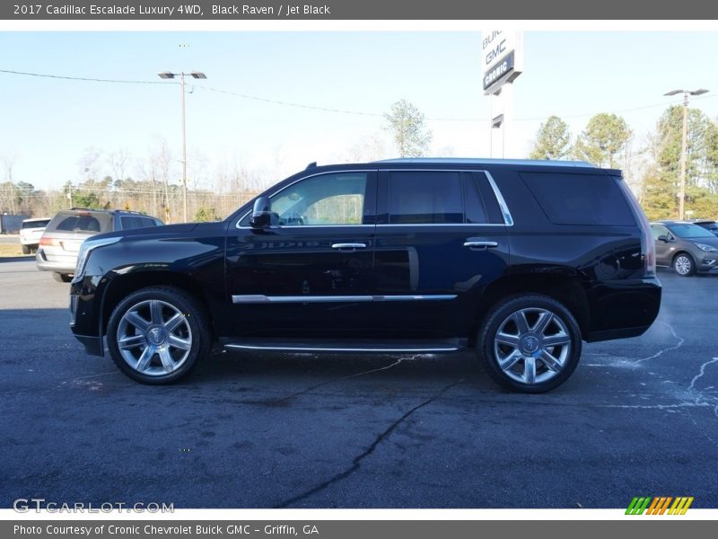 Black Raven / Jet Black 2017 Cadillac Escalade Luxury 4WD