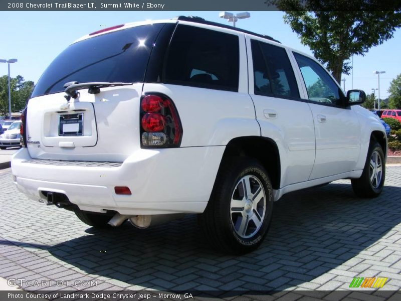 Summit White / Ebony 2008 Chevrolet TrailBlazer LT