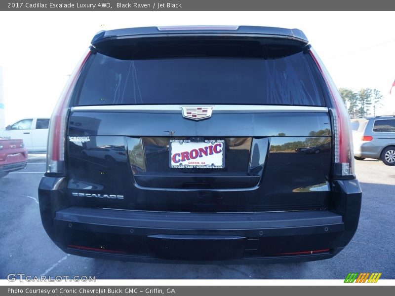 Black Raven / Jet Black 2017 Cadillac Escalade Luxury 4WD