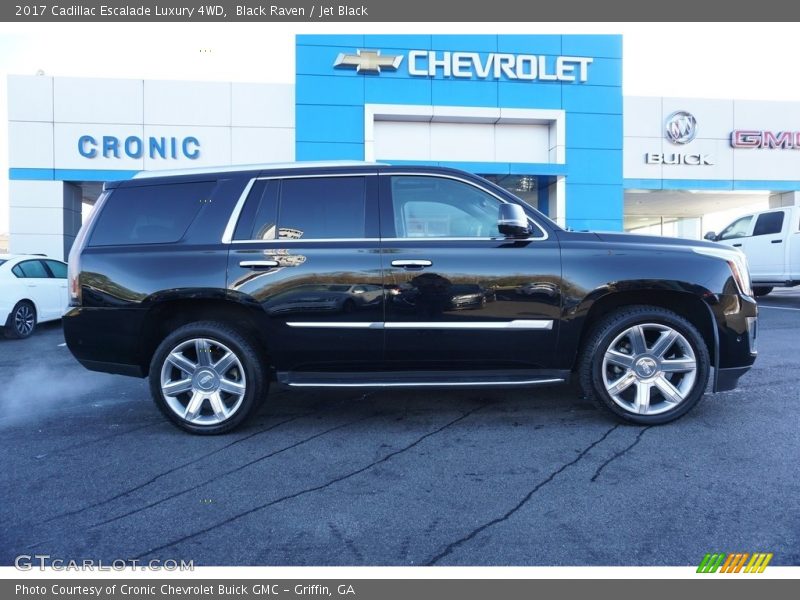 Black Raven / Jet Black 2017 Cadillac Escalade Luxury 4WD