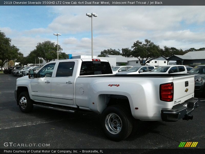 Iridescent Pearl Tricoat / Jet Black 2019 Chevrolet Silverado 3500HD LTZ Crew Cab 4x4 Dual Rear Wheel