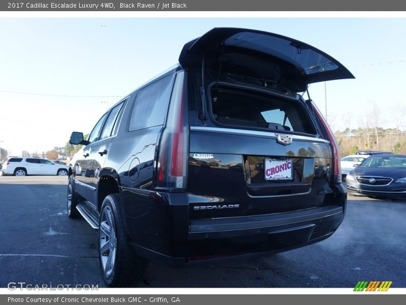 Black Raven / Jet Black 2017 Cadillac Escalade Luxury 4WD