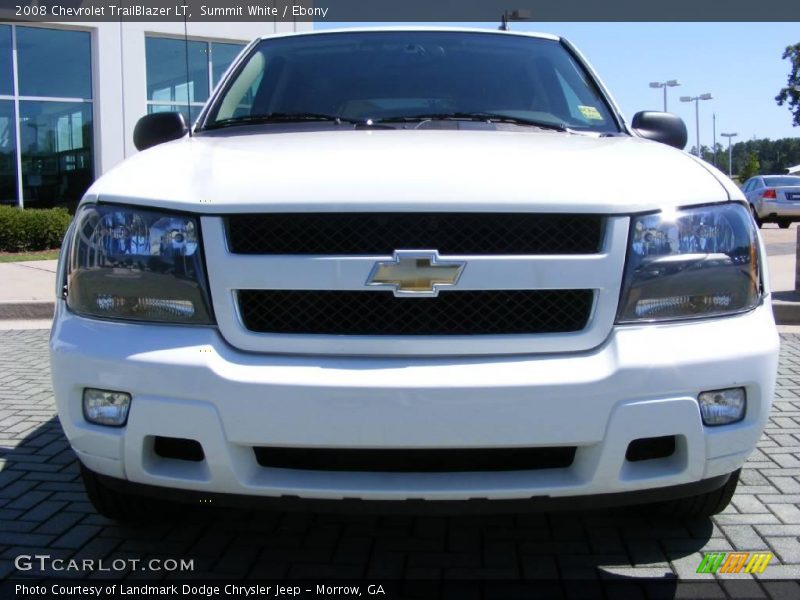 Summit White / Ebony 2008 Chevrolet TrailBlazer LT