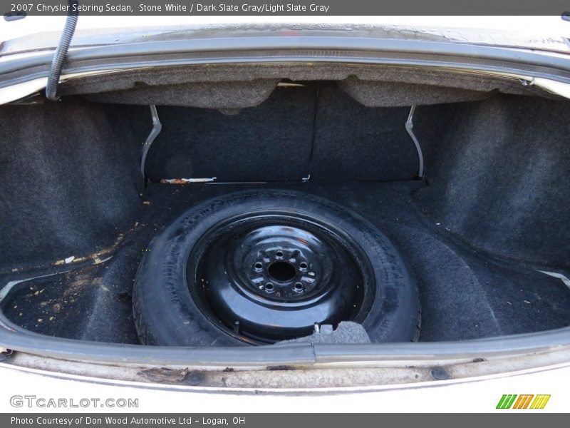 Stone White / Dark Slate Gray/Light Slate Gray 2007 Chrysler Sebring Sedan