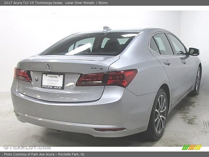 Lunar Silver Metallic / Ebony 2017 Acura TLX V6 Technology Sedan