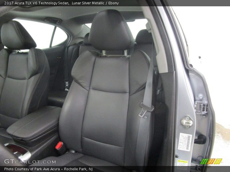Lunar Silver Metallic / Ebony 2017 Acura TLX V6 Technology Sedan