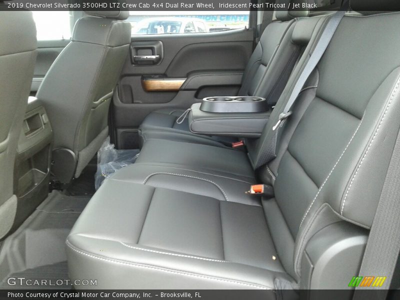 Iridescent Pearl Tricoat / Jet Black 2019 Chevrolet Silverado 3500HD LTZ Crew Cab 4x4 Dual Rear Wheel