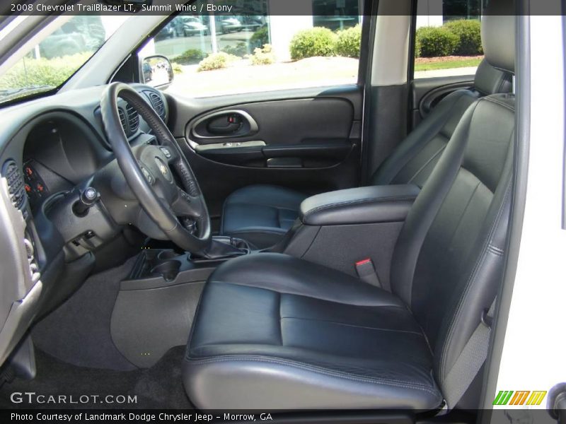 Summit White / Ebony 2008 Chevrolet TrailBlazer LT