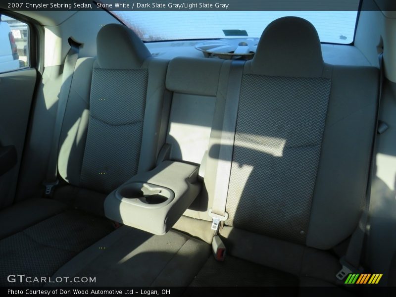 Stone White / Dark Slate Gray/Light Slate Gray 2007 Chrysler Sebring Sedan