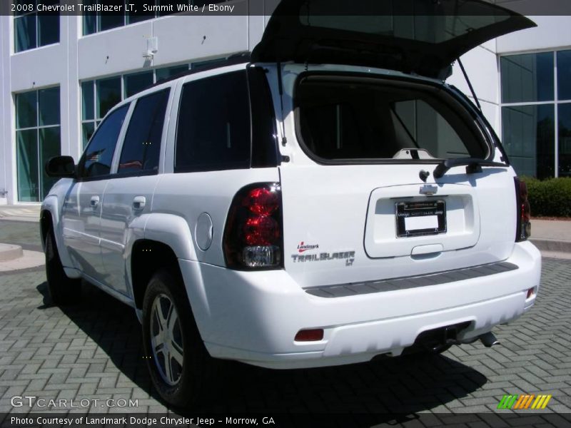 Summit White / Ebony 2008 Chevrolet TrailBlazer LT